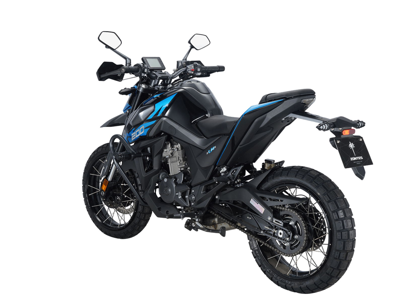 Мотоцикл ZONTES ZT200-U1 Black Blue 